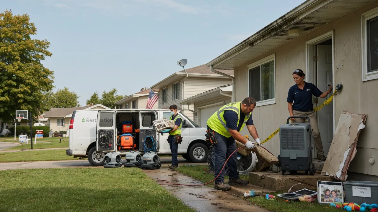 Water Damage Restoration in Cedarville, OH near me